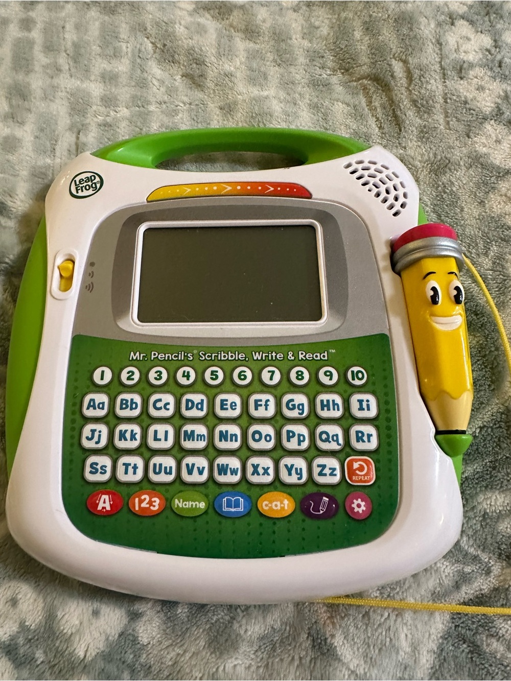Mr. Pencil Scribble Write & Read Learning Toy - Green